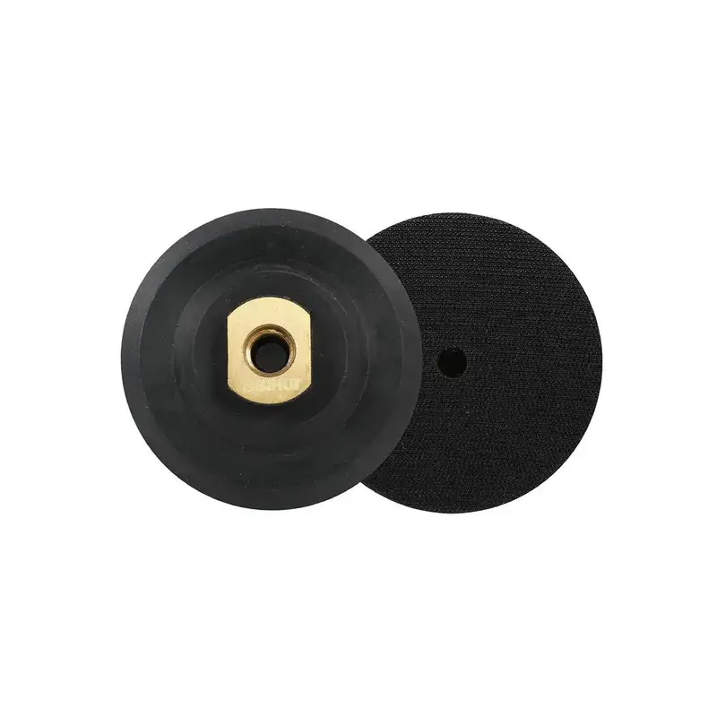 Bihui 4-Inch Rubber Velcro Backing Pad For Sanding Discs 1