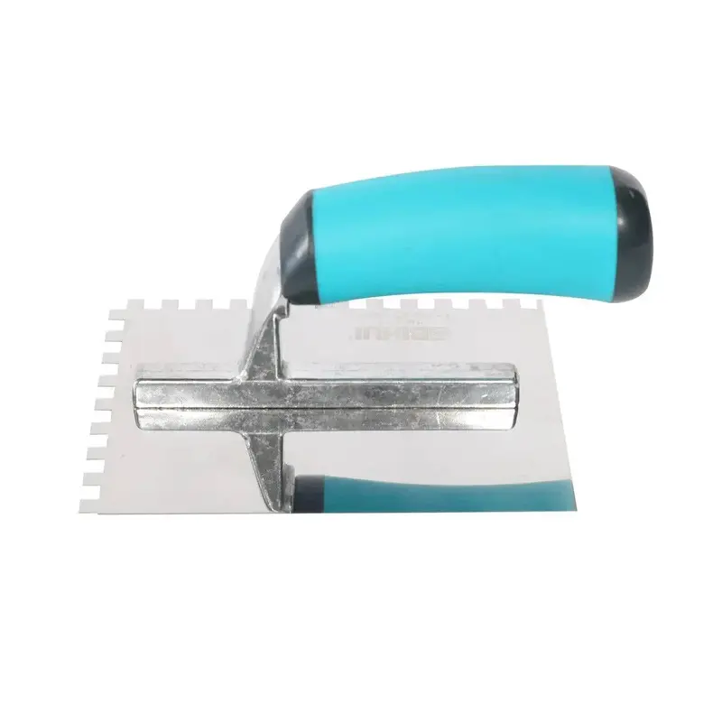 Bihui Mini Square-Notch Trowel – 6.25" × 4.5" 1