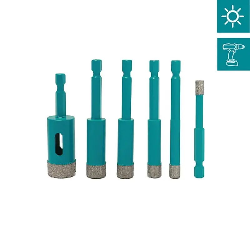 Bihui Quick-Change Diamond Core Drill Bits For Masonry & Tile 1