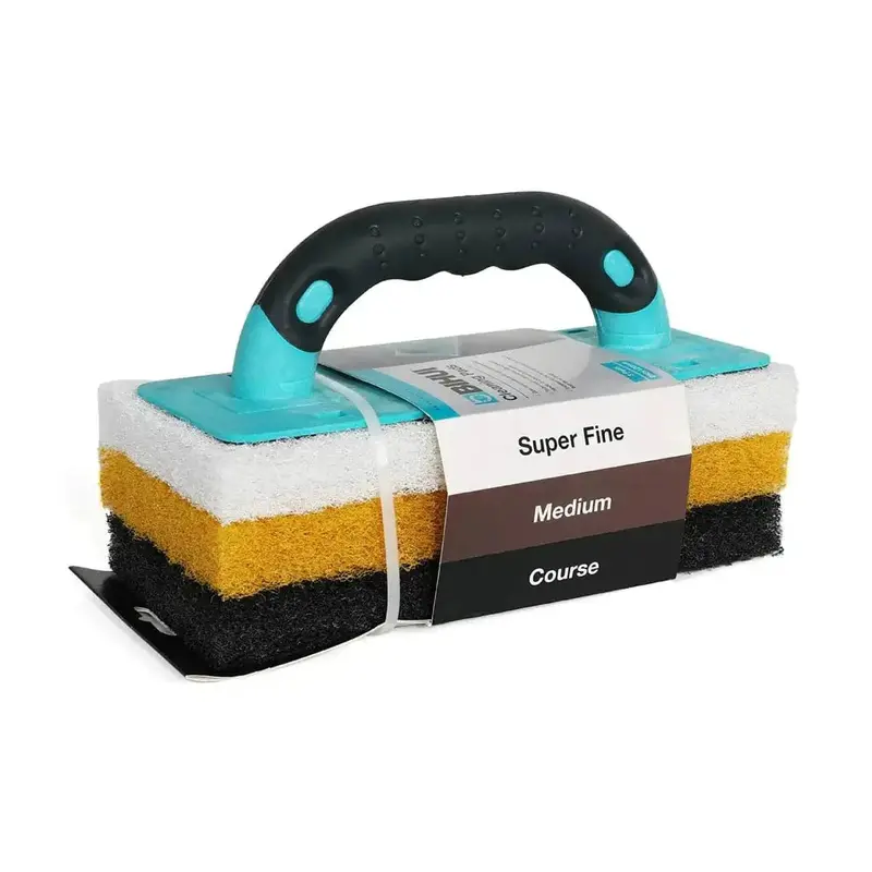 Bihui Tools 4-Piece Heavy-Duty Scouring Pad Set 1