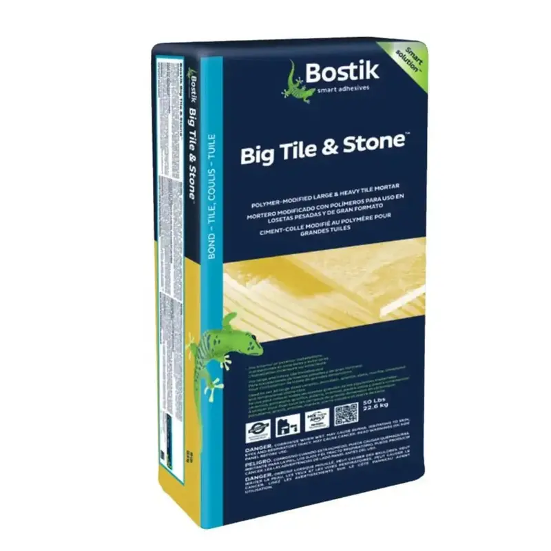 Bostik Big Tile & Stone White Modified Thin-Set Mortar – 50 Lb Pallet 1