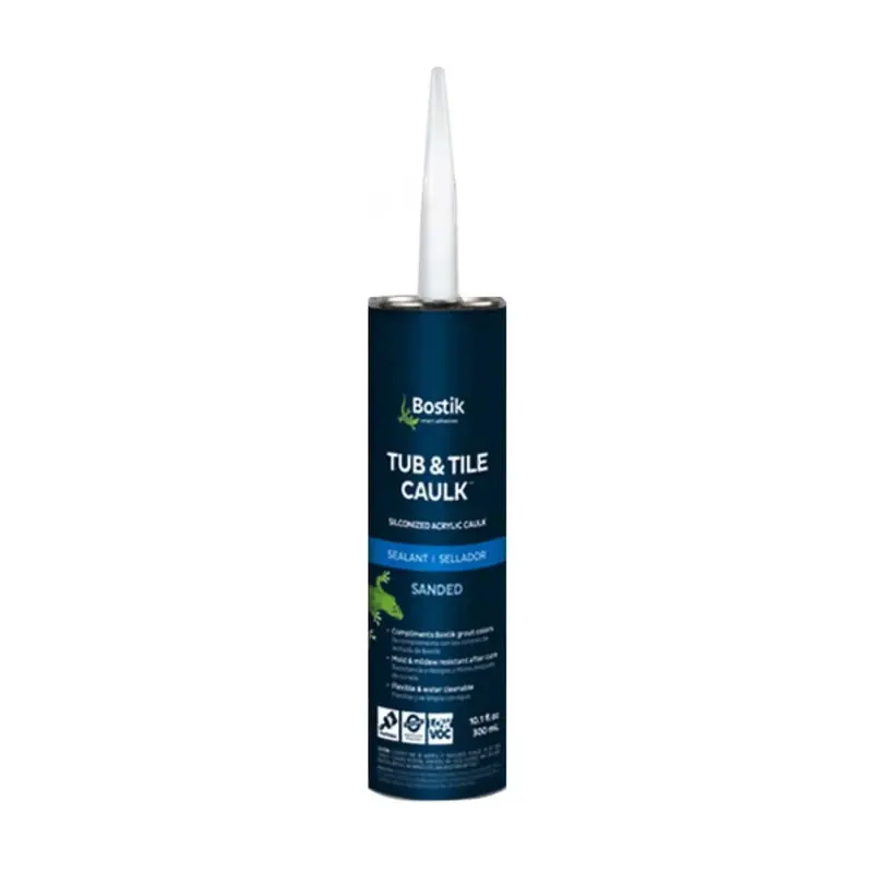 Bostik Tub & Tile Siliconized Sanded Caulk (10.1 Oz) 1