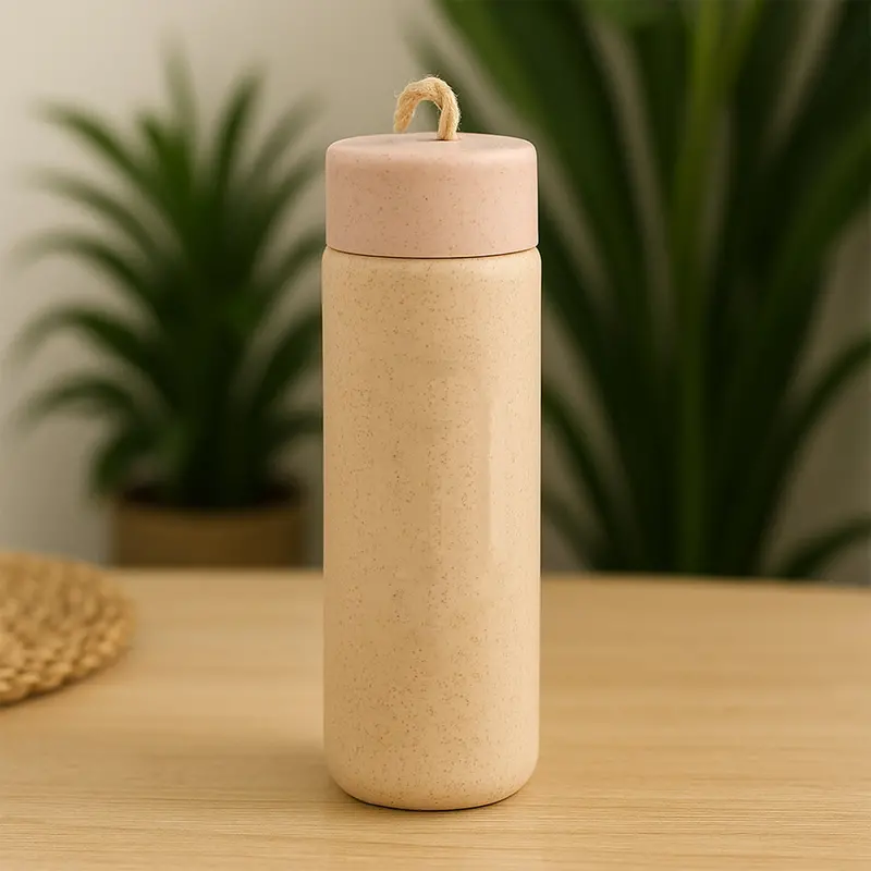 Bpa-Free Double-Wall Glass Water Bottle – 350Ml Insulated Travel Flask For Hot Or Cold Drinks 1