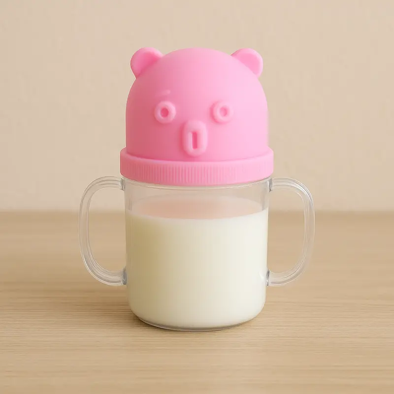 Bpa-Free Leakproof Sippy Cup For Toddlers – 250Ml Baby Milk Bottle Alternative 1