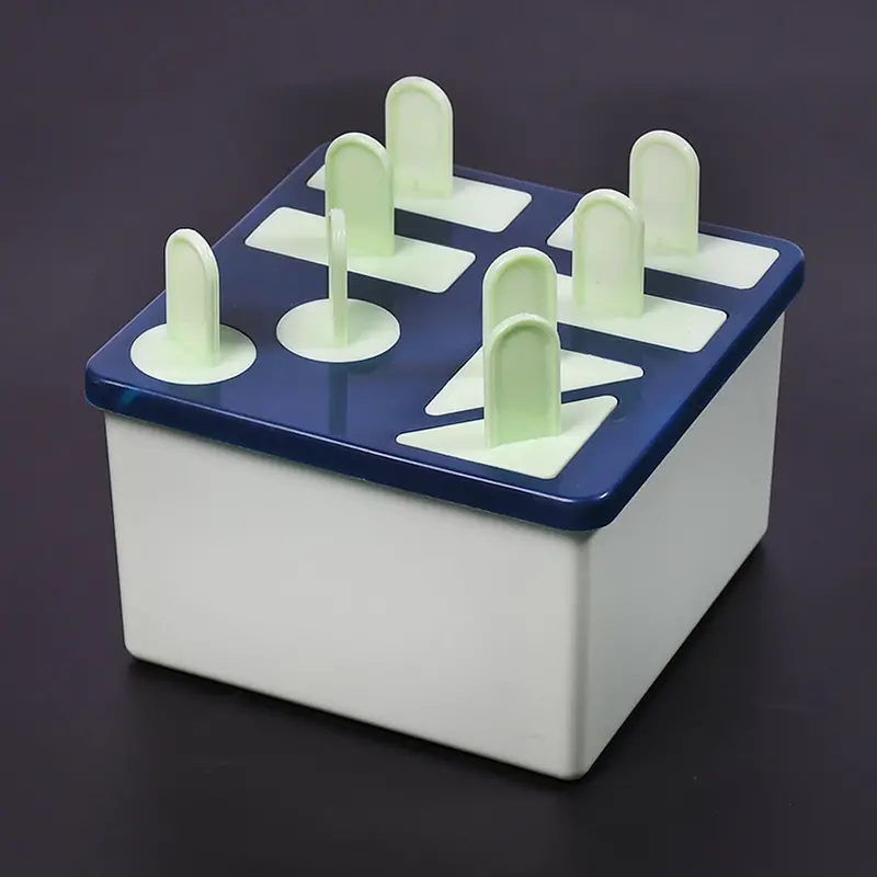 Brown Packaging Kulfi Mold Set – 8-Cavity Freezer-Safe Dessert Tray 1