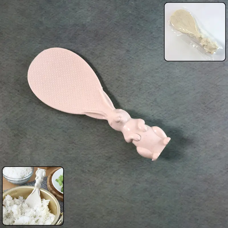 Bunny-Handle Rice Spoon – Non-Stick Serving Utensil With Whimsical Design 1