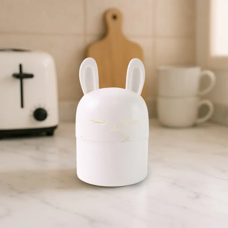 Bunny-Themed Multipurpose Kitchen Storage Container – Cute & Functional Organizer 1