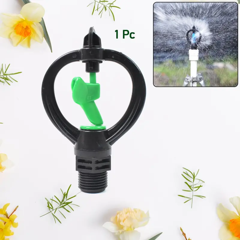 Butterfly-Shaped Rotating Garden Irrigation Nozzle 1