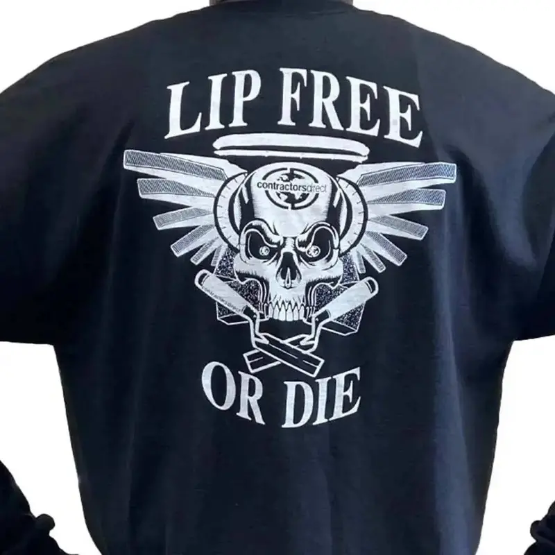 Cd Products Lip Free Or Die Long Sleeve T-Shirt 1