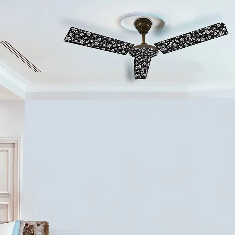 Ceiling Fan Blade Guard – Protective Cover For Dust Prevention & Safety Enhancement 1