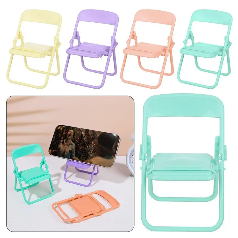 Chair-Style Desktop Mobile Stand – Adjustable Phone Holder For Home & Office 1