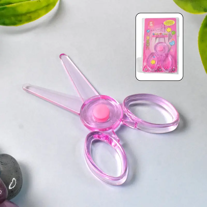 Child-Safe Plastic Safety Scissors – Ergonomic Learning Scissors For Kids (Assorted Colors) 1