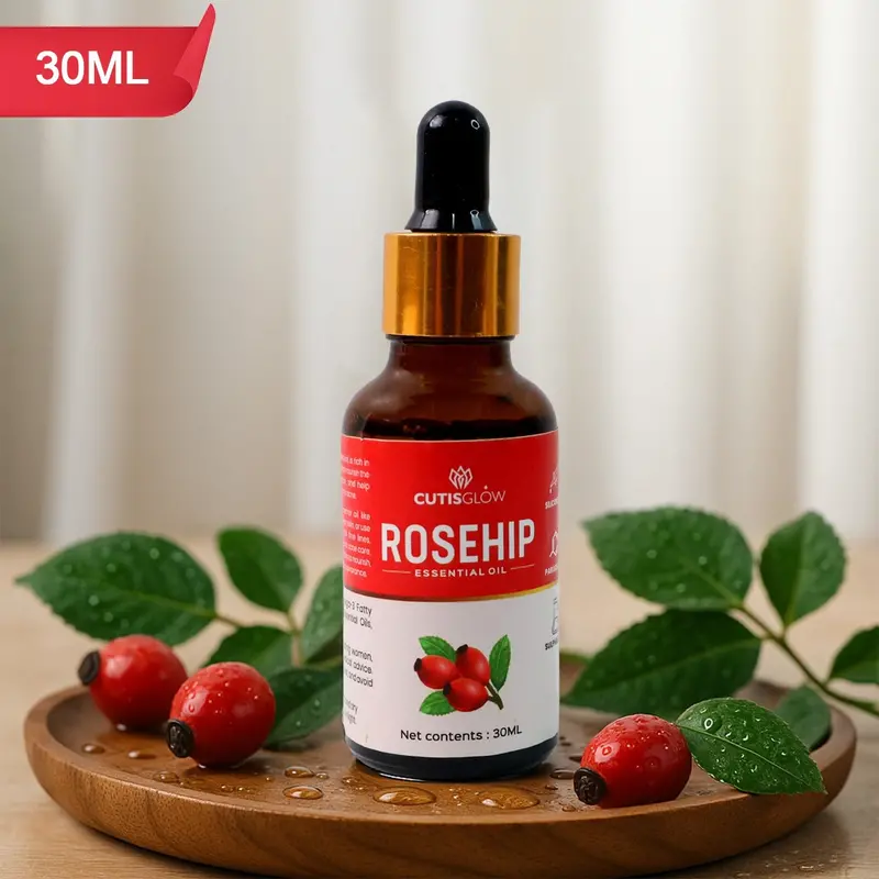 Cold-Pressed Rosehip Seed Oil – Nourishing Natural Skincare Treatment (30Ml) 1