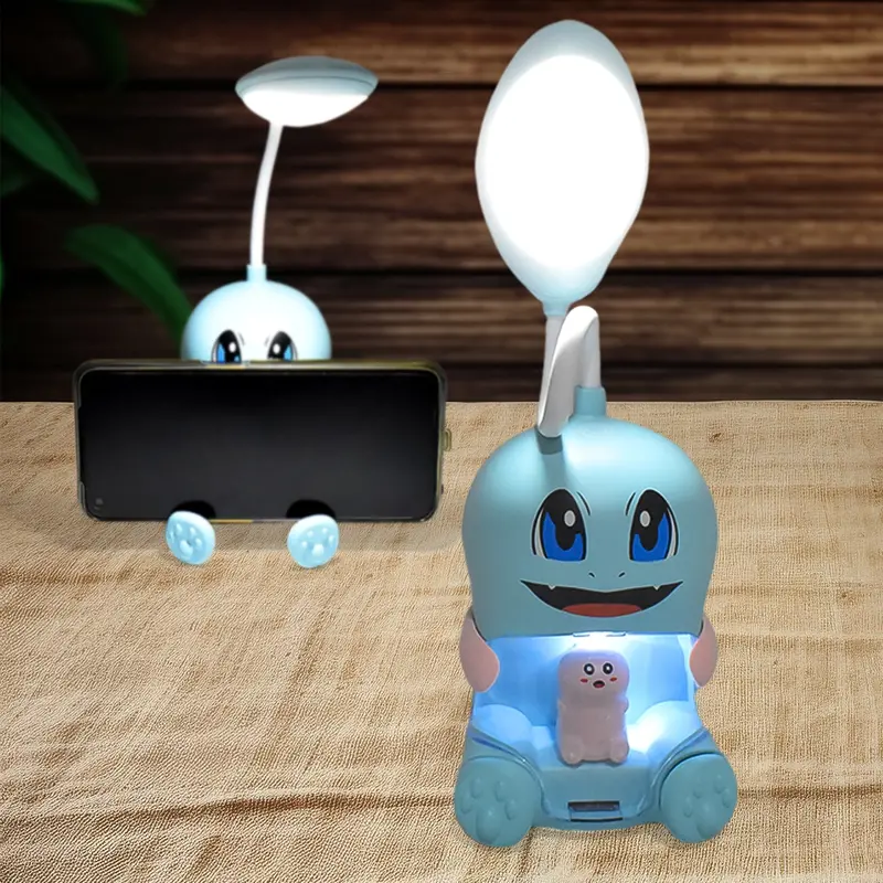 Colorful Button-Controlled Led Desk Lamp Featuring Playful Cartoon Design (1 Piece) 1