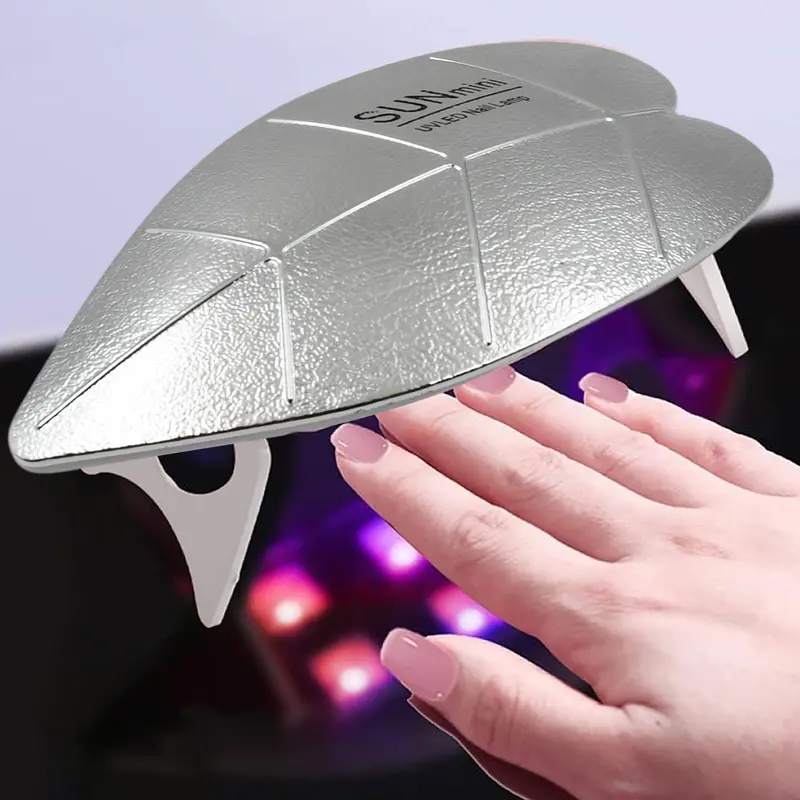 Compact 6W Uv/Led Nail Lamp – Portable Mini Dryer For Gel Polish 1