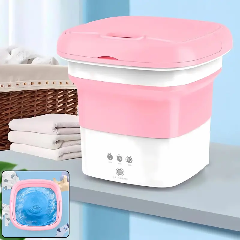 Compact Foldable Portable Washing Machine For Small Loads 1