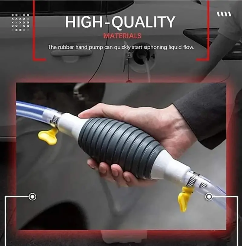 Compact Manual Fuel Transfer Pump For Gasoline, Diesel & Other Liquids 1