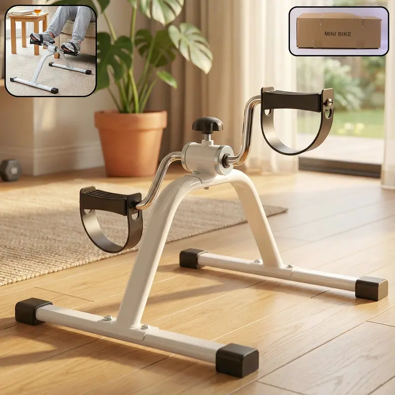 Compact Pedal Exerciser – Portable Under-Desk Fitness Cycling Machine 1