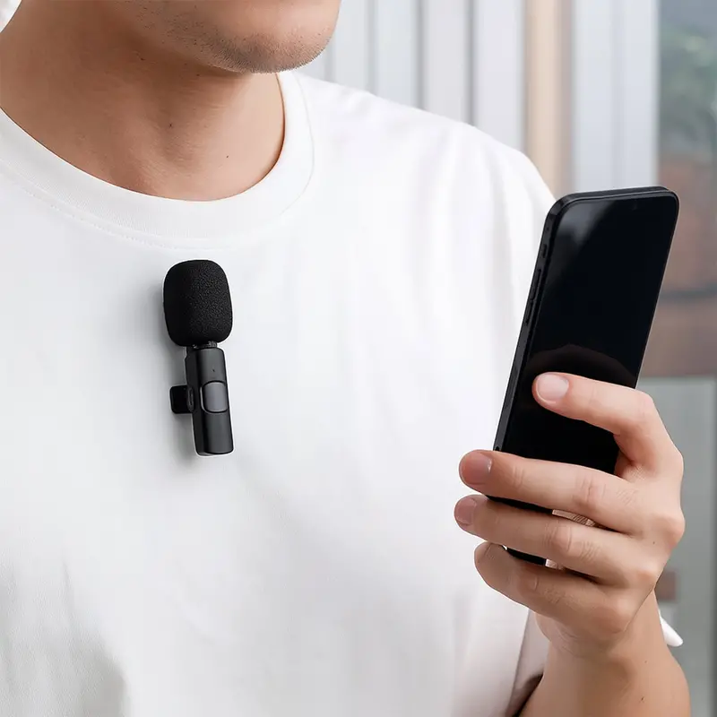 Compact Plug-And-Play Usb-C Live Streaming Microphone With Active Noise Cancellation – Compatible With Iphone And Type-C Devices 1