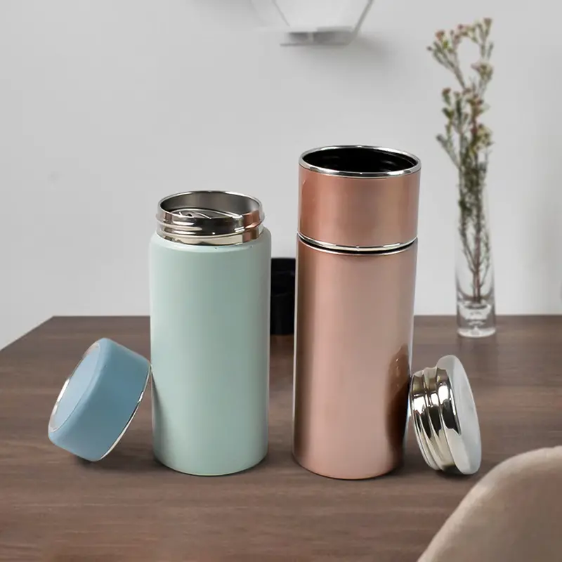 Compact Stainless Steel Travel Bottle – ~350Ml Lightweight Hydration 1
