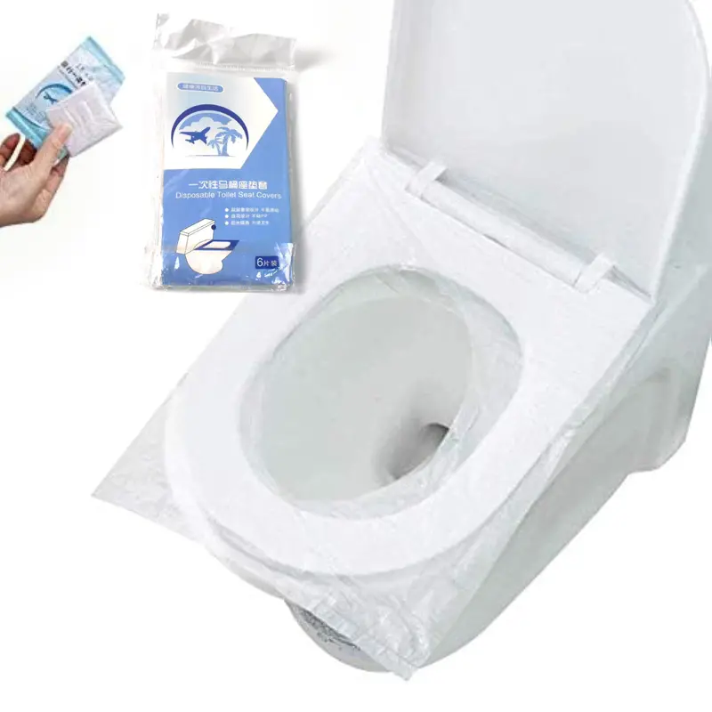Convenient Disposable Toilet Seat Covers For Travel – 6-Pack 1