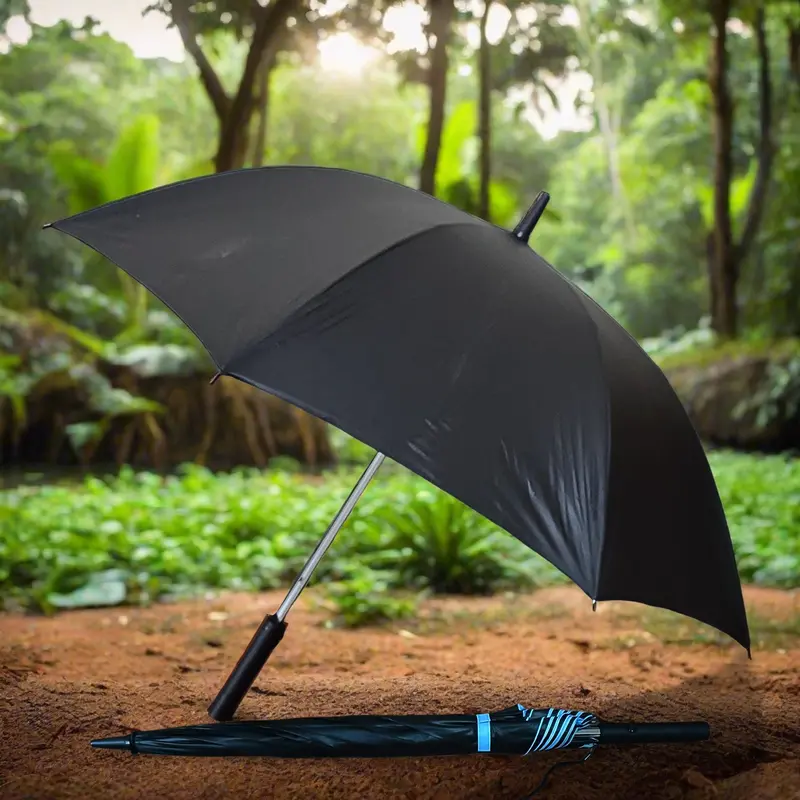 Cooling Sun Umbrella – Built-In Fan & Power Bank For Summer Outdoor Use 1