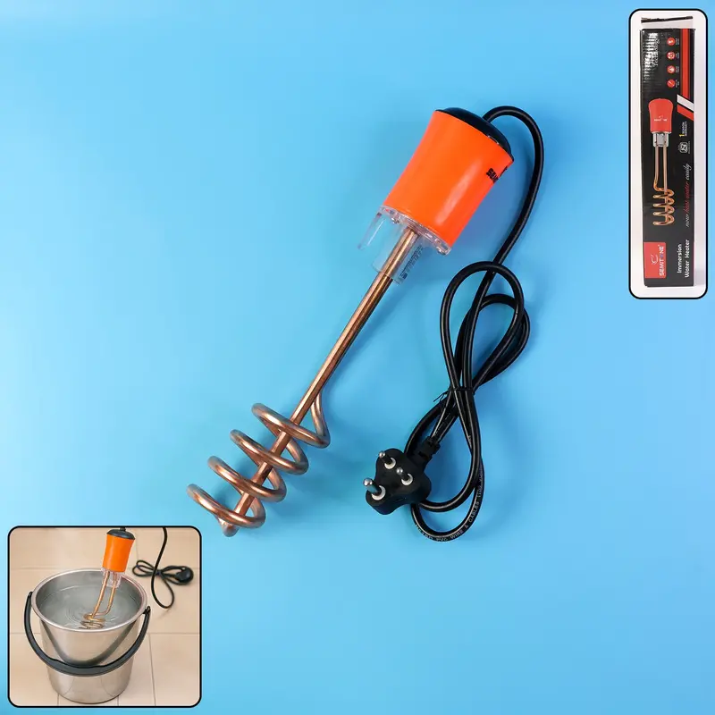 Copper-Element Immersion Water Heater Rod – Fast, Safe & Energy-Efficient 1