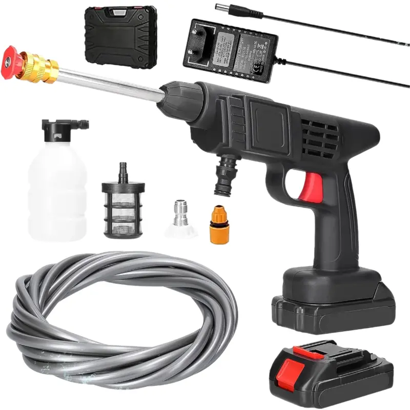 Cordless 48V High-Pressure Car Washer Gun – Wireless Spray Cleaning Kit 1