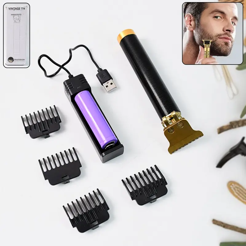 Cordless Rechargeable Hair Trimmer – Precision Grooming Tool 1
