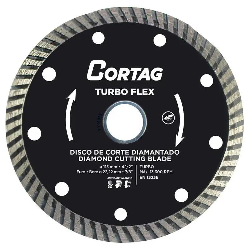 Cortag 4.5" Turbo Diamond Grinding Blade 1