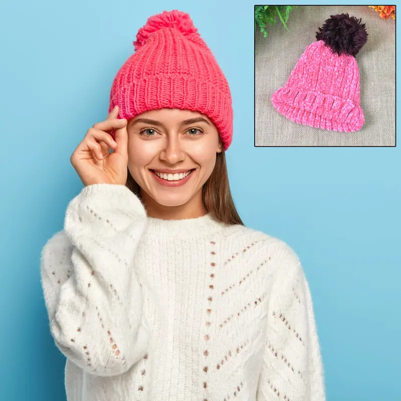 Cozy Cold-Weather Beanie – Lightweight Insulated Knit Cap (Mixed Colors) 1