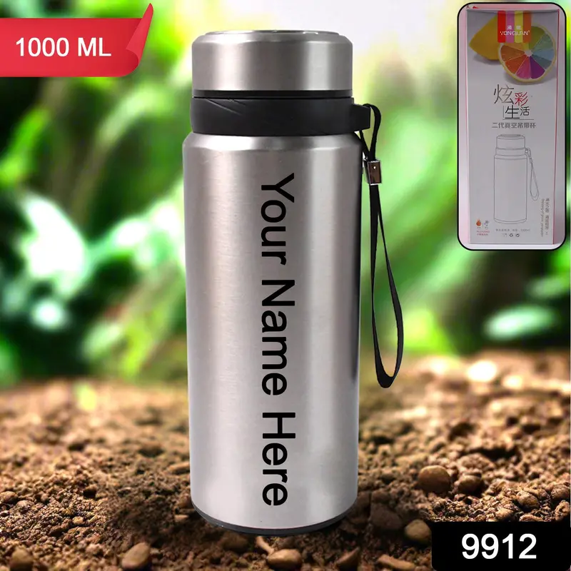 Custom Double-Wall Vacuum-Insulated Stainless Steel Bottle – 1000Ml 1