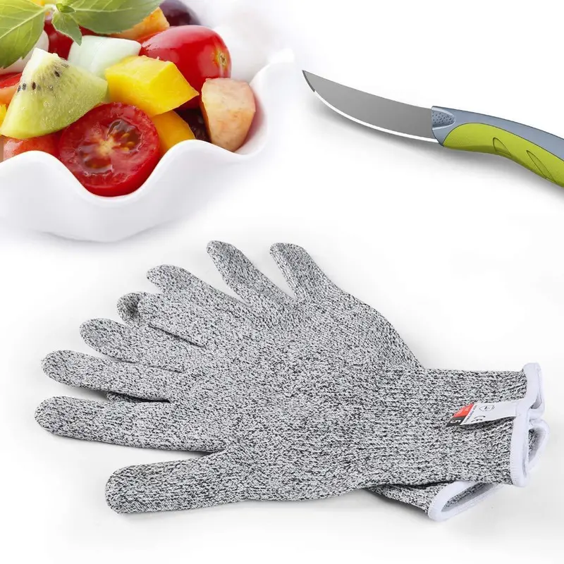 Cut-Resistant Work Gloves – Level 5 Ansi Protection (Single Pair) 1