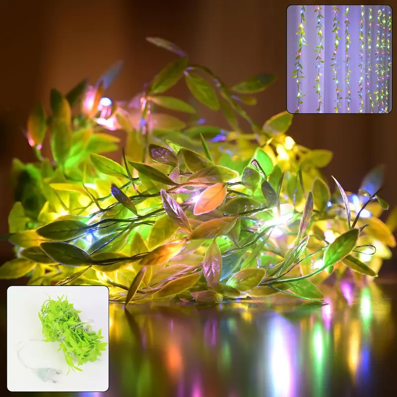 Decorative 3-Meter Led Leaf String Light Set 1