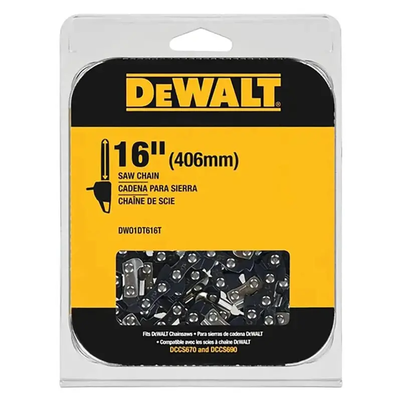 Dewalt 16-Inch Chainsaw Chain – Compatible Replacement For Corded & Cordless Models 1
