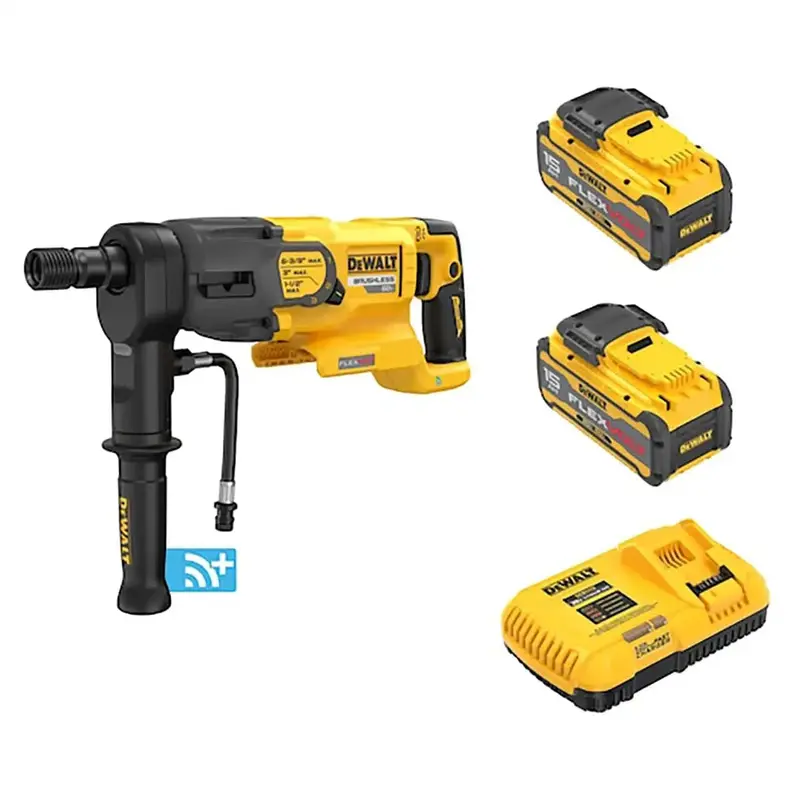 Dewalt 60V Max 3-Speed Cordless Core Drill Kit 1