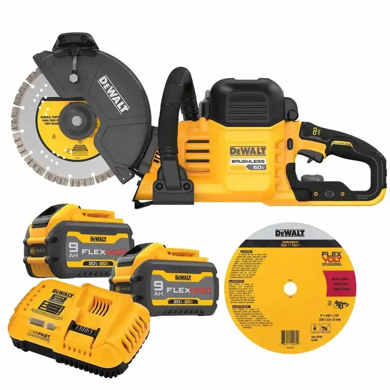 Dewalt 60V Max 9-Inch Cordless Cut-Off Saw Kit 1