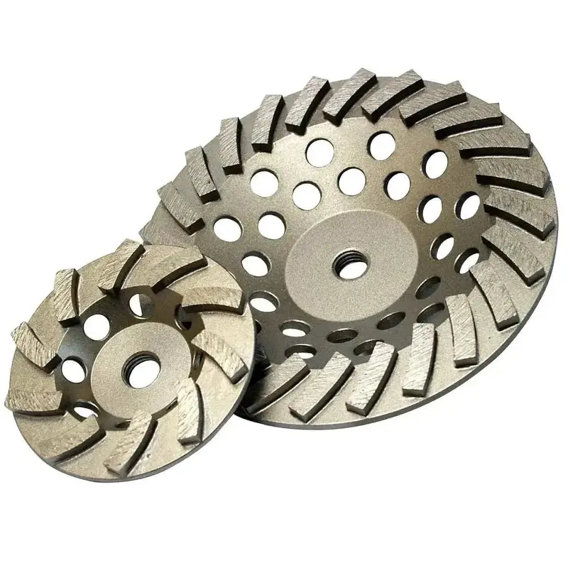 Diamond Products Delux-Cut Turbo Cup Grinding Wheels For Concrete Surface Prep 1