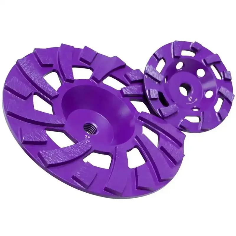 Diamond Products Imperial Purple Spiral Turbo Diamond Wheels 1