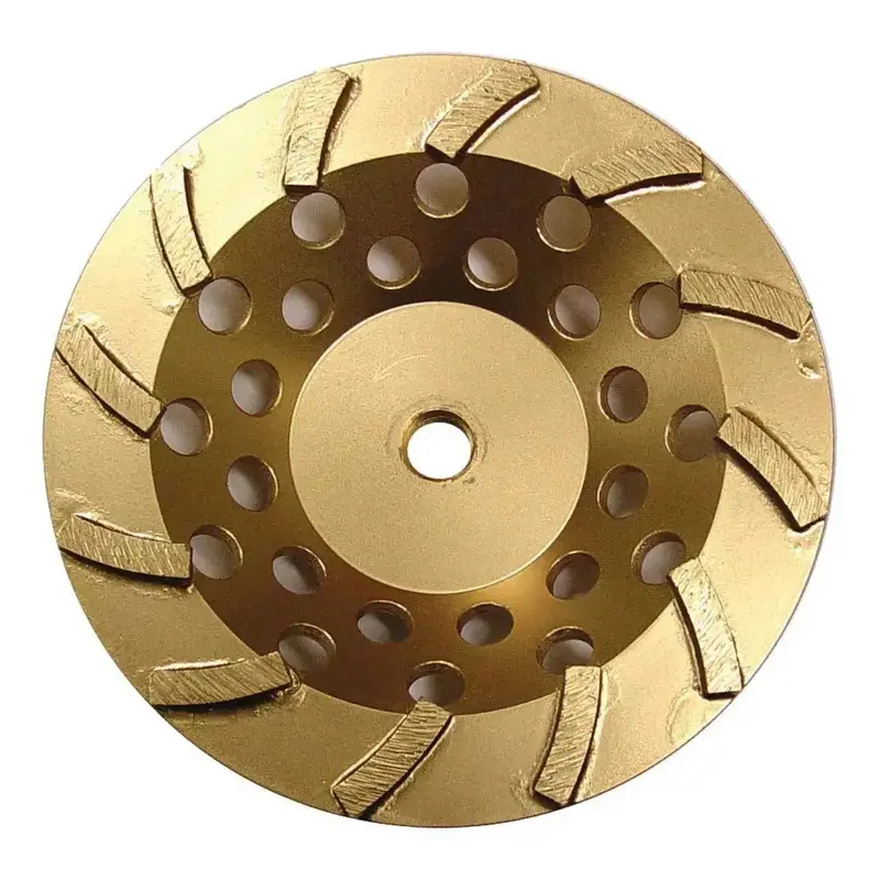 Diamond Products Standard Gold Turbo Cup Grinding Wheels 1