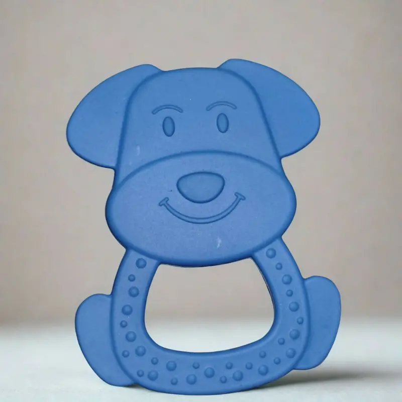 Dog-Shaped Silicone Baby Teether – Soft, Bpa-Free Chew Toy 1