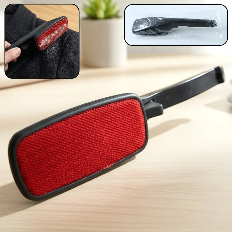 Double-Sided Reusable Lint Remover Brush – Eco-Friendly Clothing Care Tool 1