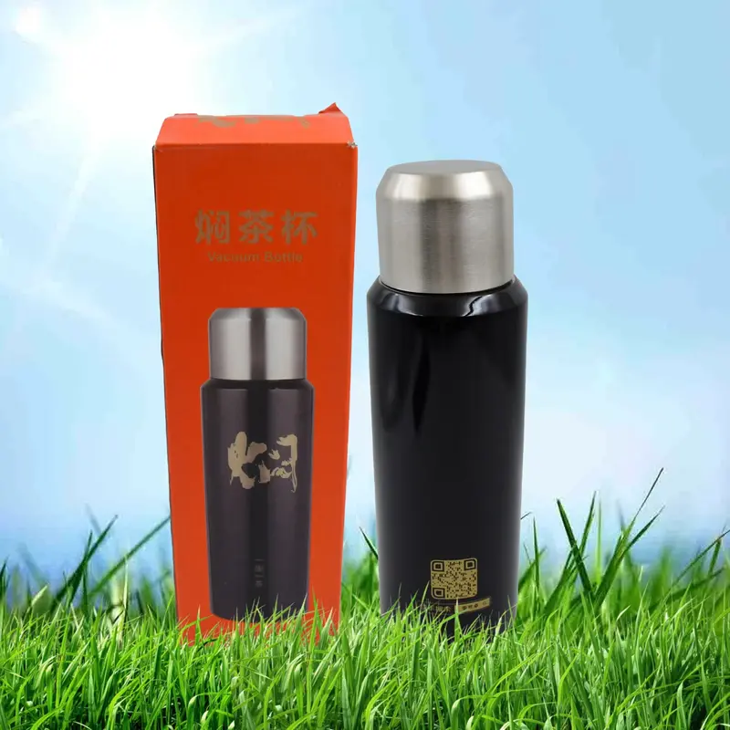 Double-Wall Thermal Bottle – 600 Ml Insulated Container For Hot Or Cold Drinks 1