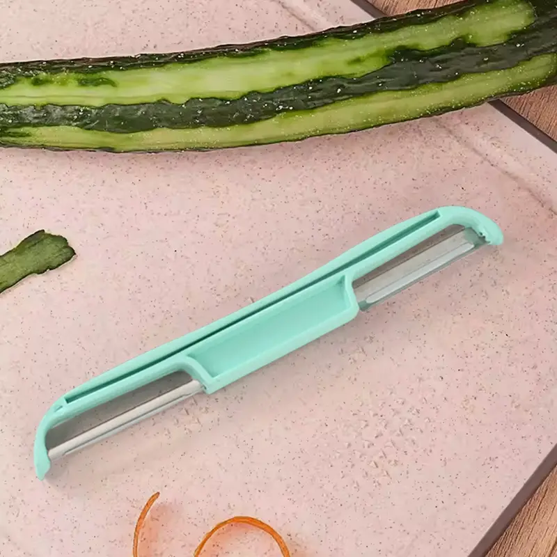 Dual-Blade Stainless Steel Potato Peeler – Two-Sided Precision Cutting Tool 1