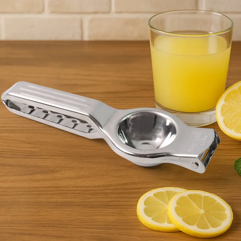 Dual-Function Lemon Squeezer & Bottle Opener – Supermom Heavy-Duty Stainless Steel 1