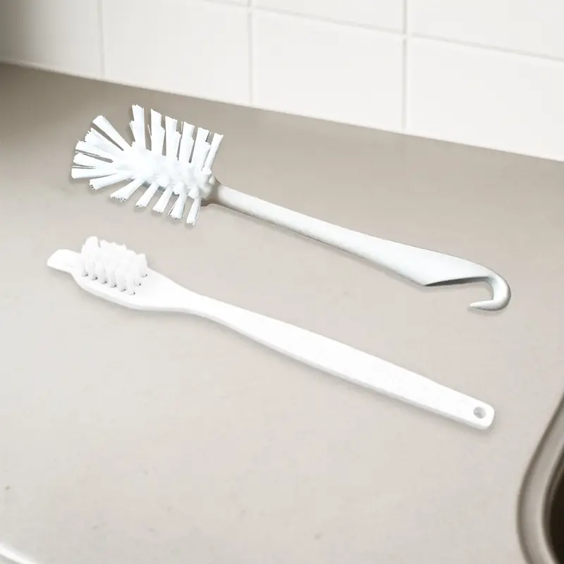 Dual-Piece Multifunctional Cleaning Brush Set – Versatile Household Tool 1