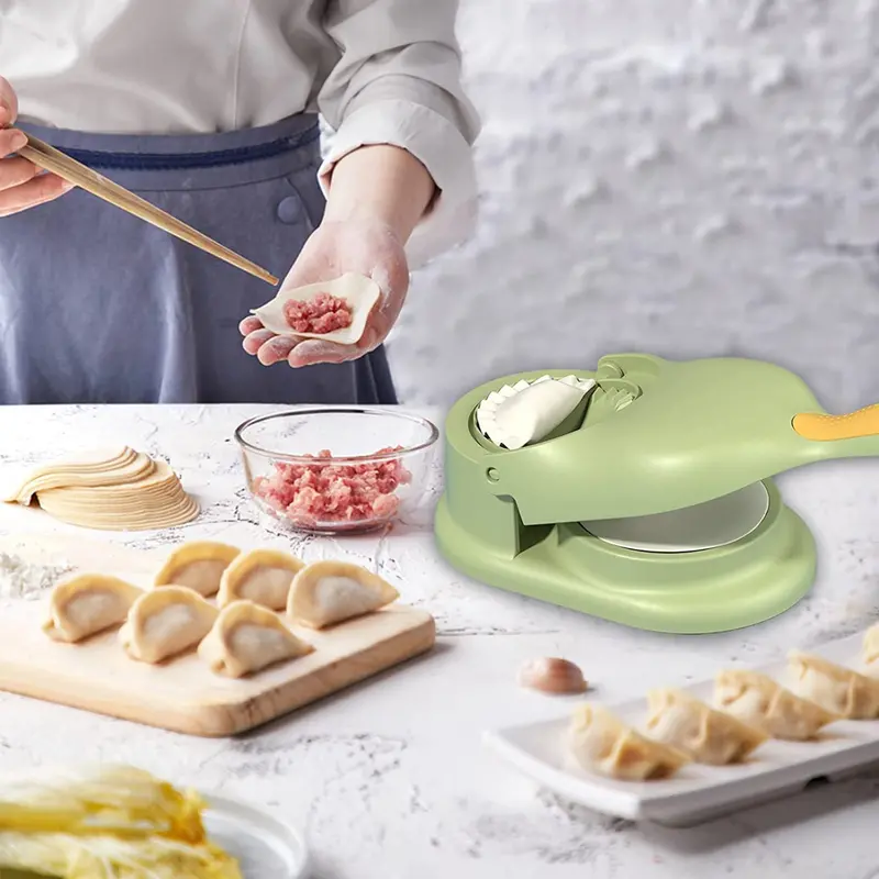 Dual-Purpose Dumpling Press – Gujiya & Momos Mould With Adjustable Thickness Control 1