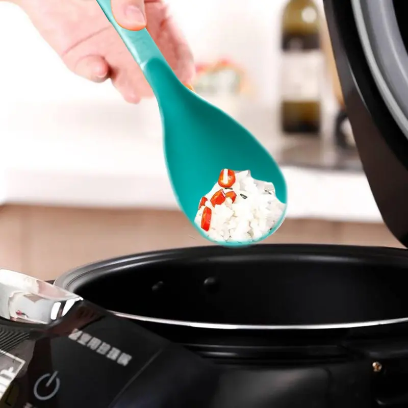 Durable Plastic Serving Spoon – Heat-Resistant Kitchen Utensil 1