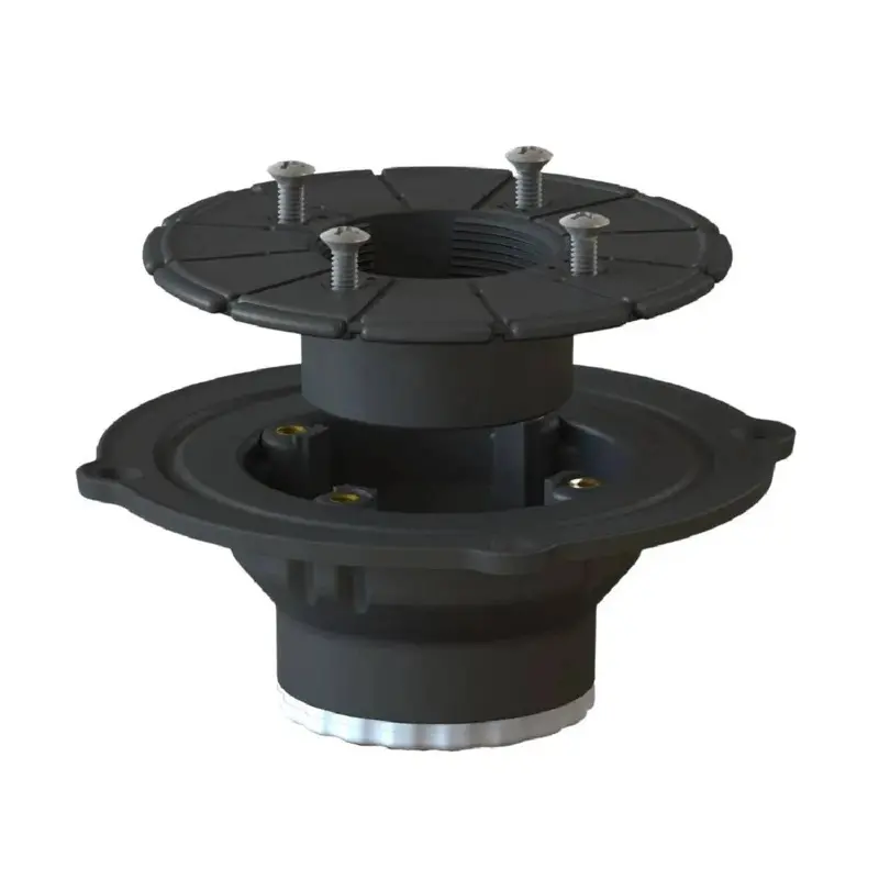 Ebbe Clamp Collar Shower Drain Assembly With Adjustable Seal 1
