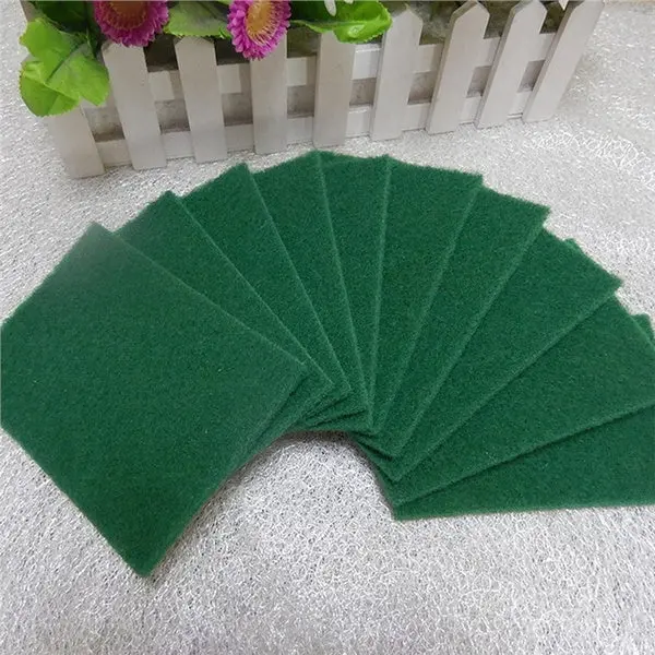 Eco-Friendly Green Scrubber Pads – Non-Scratch Cleaning For Utensils & Surfaces 1
